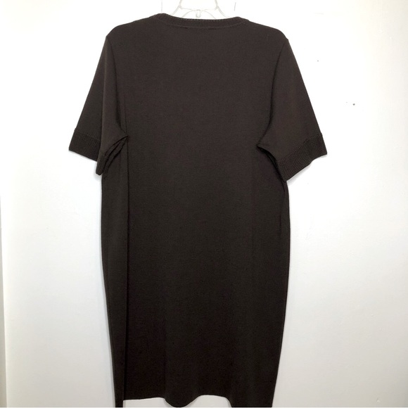 Marina Rinaldi Brown Sweater Dress, size XL. - Picture 2 of 9